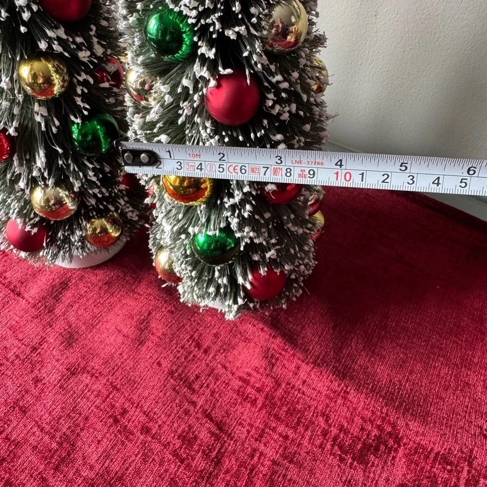 West Elm Bottlebrush Ornament Tree